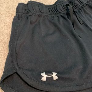 Black Under Armour Running Shorts